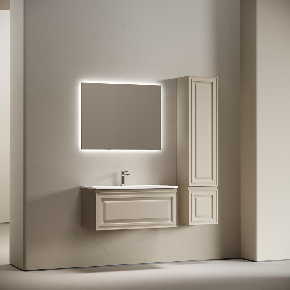 Тумба подвесная Sancos Very c одним ящиком 890х445х406, Beige Soft, VR90CE, арт. VR90CE