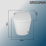 Комплект 2 в 1: инсталляция 901.K31.01.000+унитаз GR-5702 smart