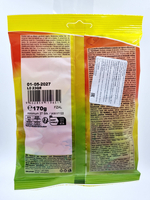 Woogie леденцы Frizzy Orange & Lemon, с натуральным соком, 170 г (Австрия)