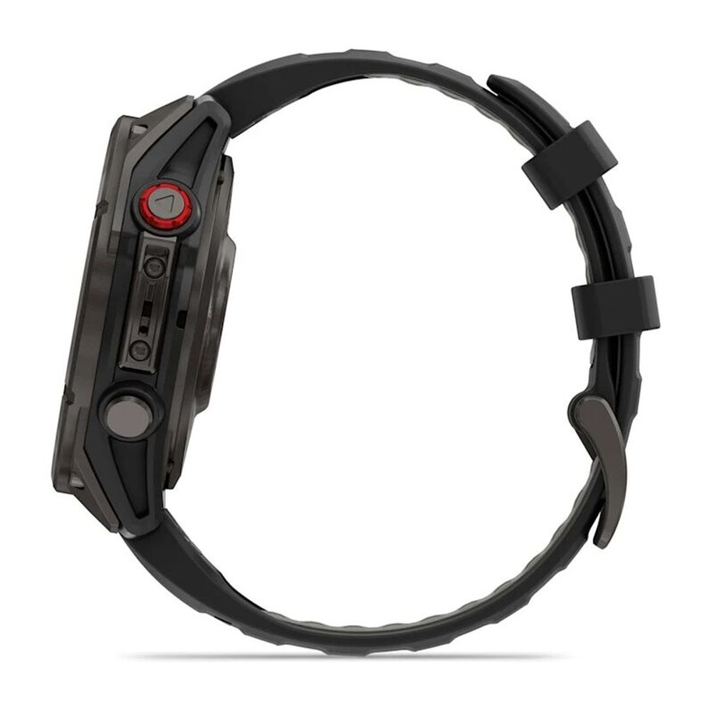 Garmin Fenix 8 Pro 47мм AMOLED Sapphire Carbon Gray DLC Titanium Black / Pebble Gray