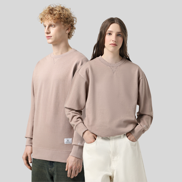 Свитшот Alpha Industries Essential French Terry Crewneck Gen II Atlas Khaki (Бежевый)