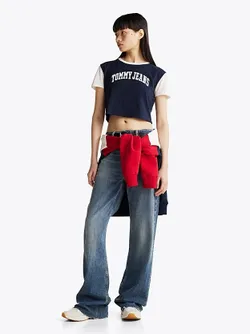 Футболка женская TOMMY JEANS TJW REG CRP VARSITY