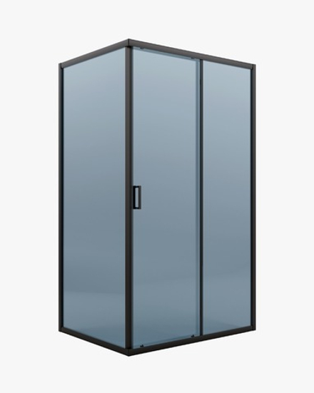 Душевое ограждение IVA E3SB128T 1200*800*2000 (без поддона) тонированное стекло 6 мм