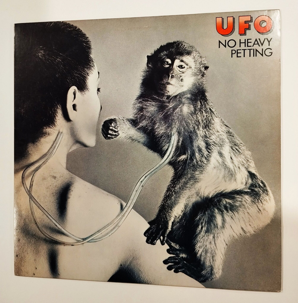 Винтажная виниловая пластинка LP UFO No Heavy Petting (USA 1983)