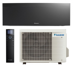 Кондиционер Daikin Emura 3 FTXJ50AB/RXJ50A Full DC Inverter. Цвет: Матово-черный внутренний блок