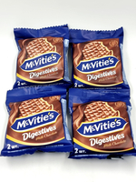 Печенье Mcvitie's Digestives цельнозерновое с молочным шоколадом, 133,2 г