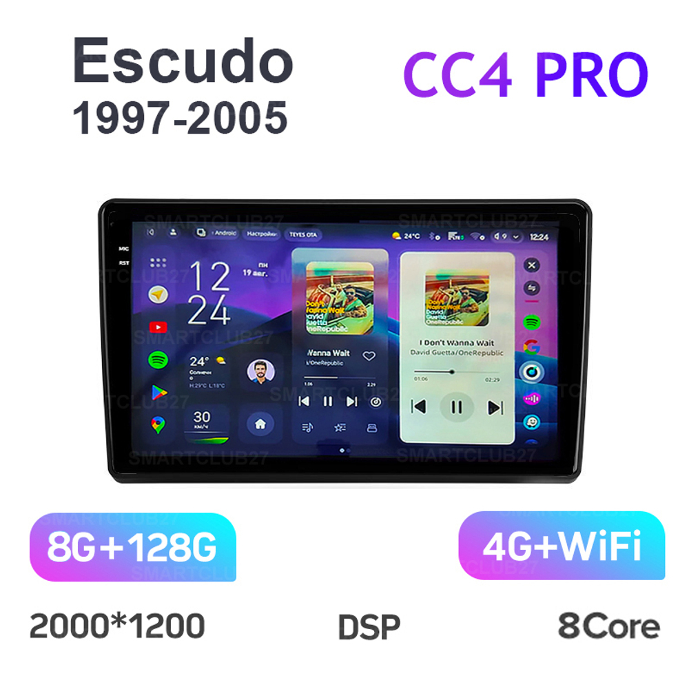 Teyes CC4 Pro 9" для Suzuki Escudo 1997-2005