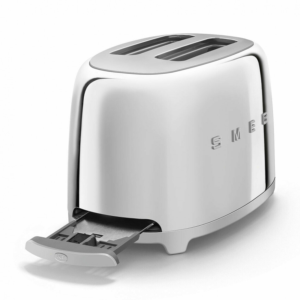Тостер Smeg Стиль 50-х годов для 2 тостов хром