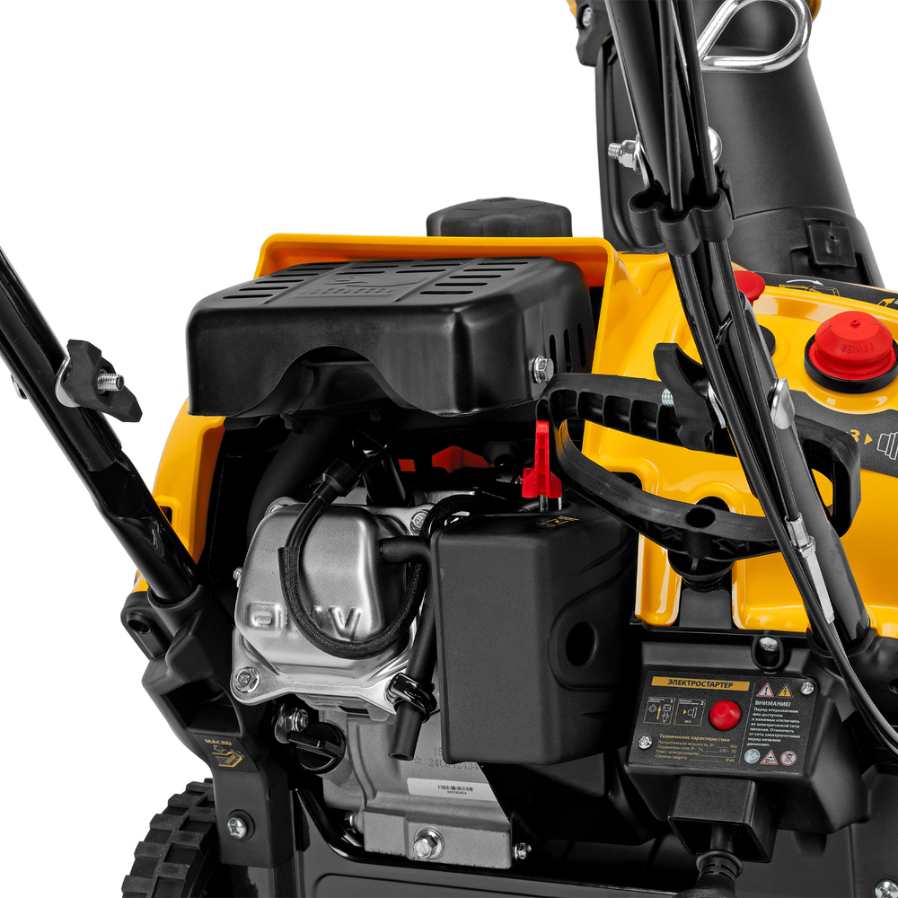 Бензиновая снегоуборочная машина SB 460 E, 99cc, эл.старт, шнек SnowCrusher Denzel