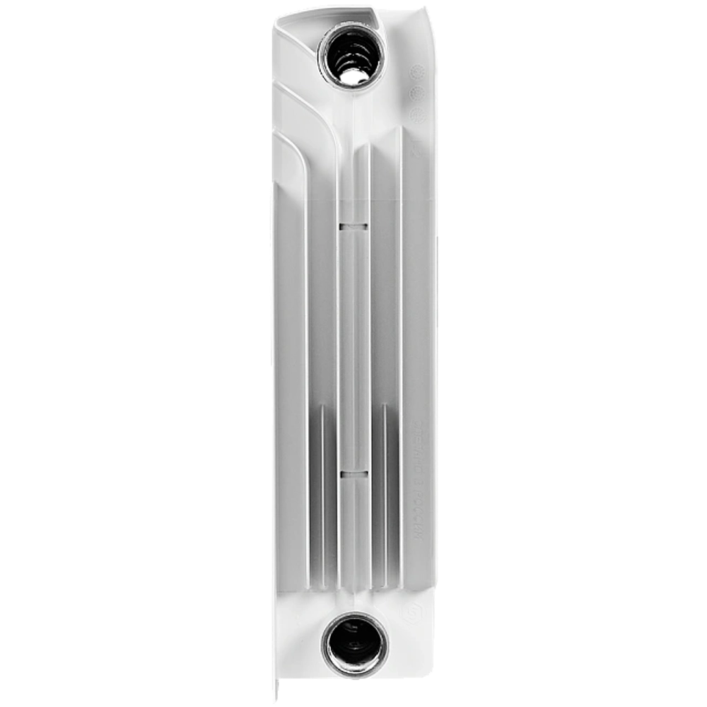 Радиатор биметаллический STOUT TITAN 350 - 7 секций (подключение боковое, цвет белый)