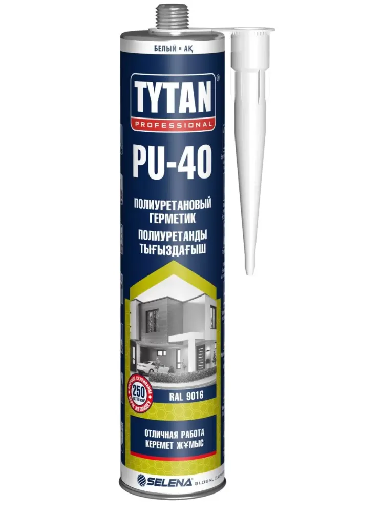 Герметик полиуретановый TYTAN PU 40 310 мл белый