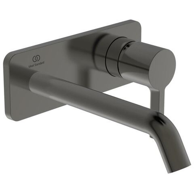 Встраиваемый смеситель Ideal Standard JOY для умывальника, излив 180мм, цвет - Magnetic Grey / Магнит