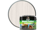 Пропитка декоративная для защиты древесины Dufa Wood Protect Supreme белая
