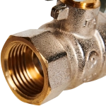 Кран шаровой полнопроходной ROMMER - 1/2" (ВР/ВР, PN40, ручка-рычаг)
