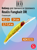 Воблер DUO Realis Fangbait 120 DR SW, ADA3121 Phoenix, 120 мм, 26,7 г, плавающий, минноу