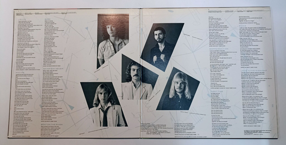 Винтажная виниловая пластинка LP Styx Cornerstone (Japan 1979)