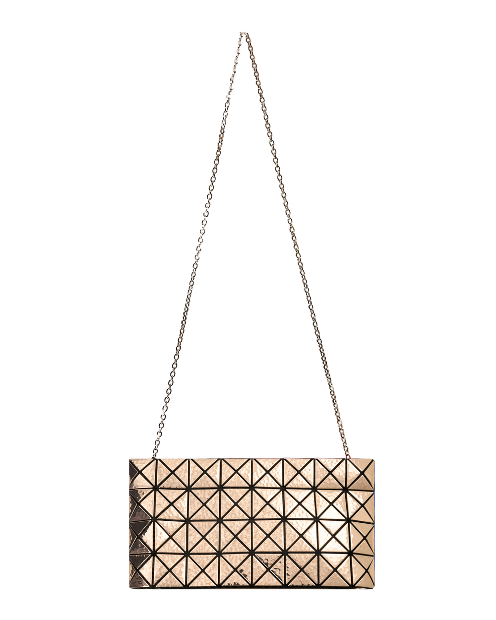 BAO BAO ISSEY MIYAKE КЛАТЧ PLATINUM TSUCHIME ЗОЛОТИСТЫЙ