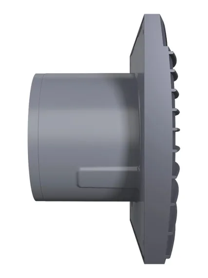 Вентилятор накладной ERA DiCiTi SILENT 4C dark gray metal d100