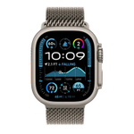Apple Watch Ultra 2 (2024), 49 мм корпус из титана цвета «Natural», ремешок Titanium Milanese Loop размера L цвета «Natural»