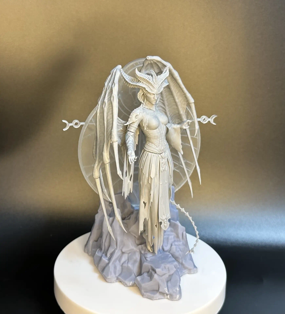 Фигурка, Лилит (Lilith) Королева суккубов, Diablo IV, высота композиции 16 см