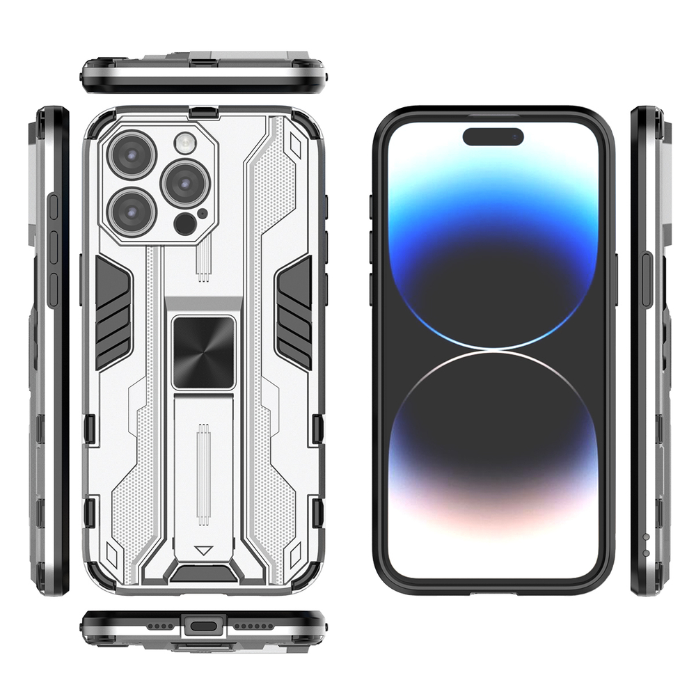 Противоударный чехол с подставкой Transformer для iPhone 15 Pro
