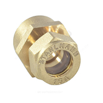 Муфта латунь 15Aх3/4" обжим/ВР STAHLMANN SSFL1503/4BEF