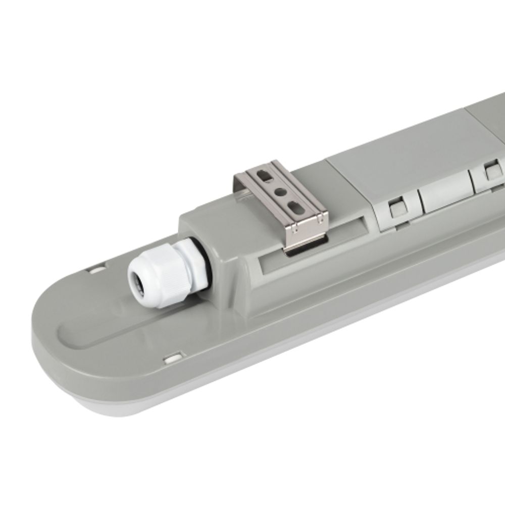 Линейный светодиодный светильник ЭРА SPP-202-0-65K-L36 36Вт 6500К IP65 1200 матовый транзит гарантия 5 лет | Линейные светодиодные светильники IP65