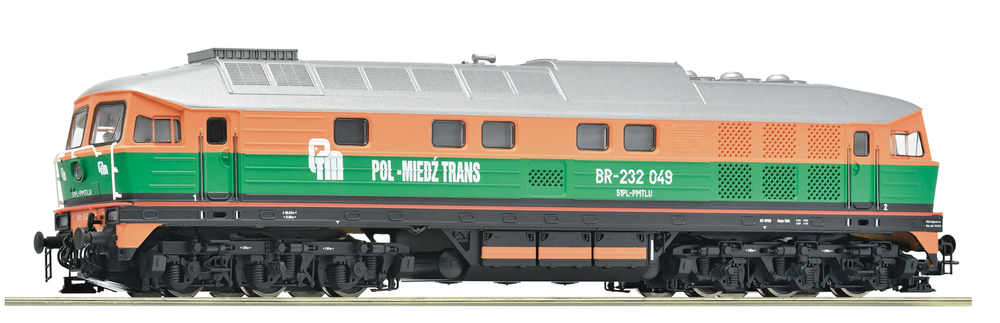 Тепловоз Class 232 049, PMT , V-VI эпоха, декодер + ЗВУК
