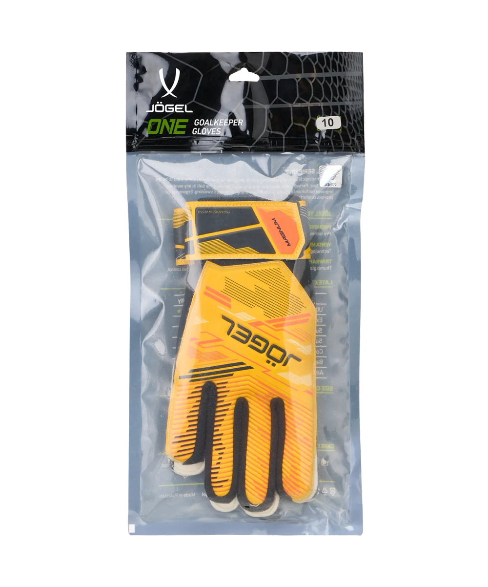 Перчатки вратарские Magnum AL3 Flat, желтый