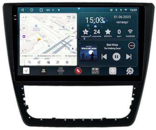 Магнитола для Skoda Yeti 2009-2018 (кондиционер) - RedPower 404 Android 10, Быстрая, QLED+2K, CarPlay, SIM-слот