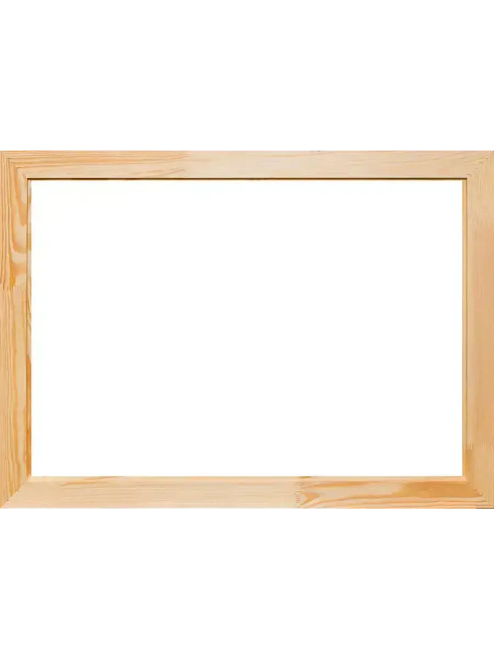 Деревянная рама 45x70 для картин на подрамнике сеч. 60x18