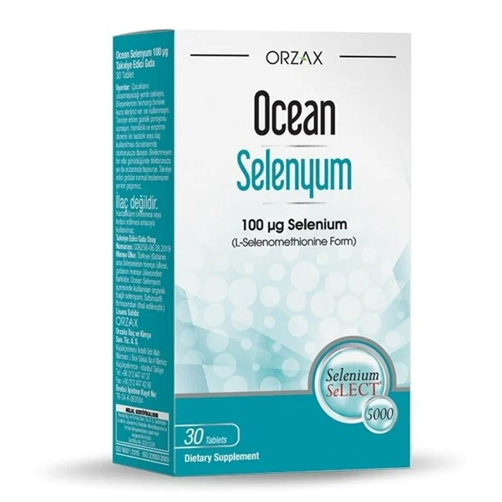 Orzax Ocean selenyum 30 tabl