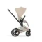 Детская коляска Cybex Priam V Style 2 в 1 Cozy Beige на шасси Rosegold