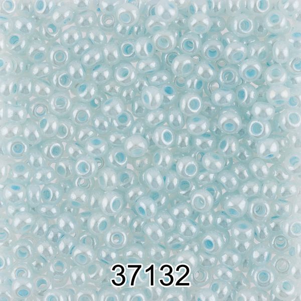 Бисер Preciosa 10/0 (2.3 мм), 500 г, 37132 (Ф032) св.голубой