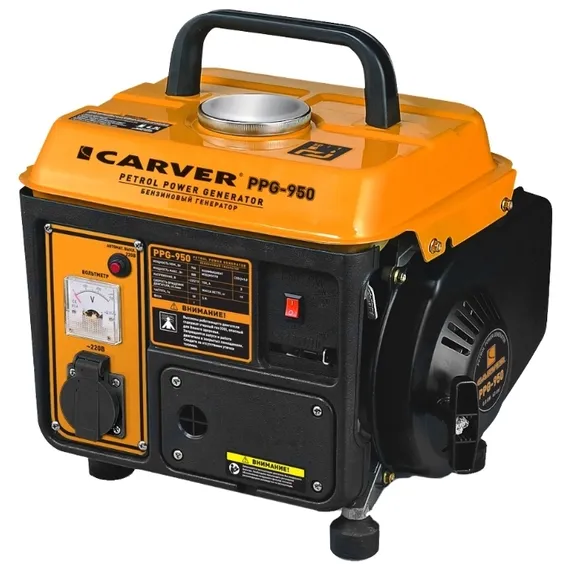 Бензиновый генератор "CARVER" PPG-950
