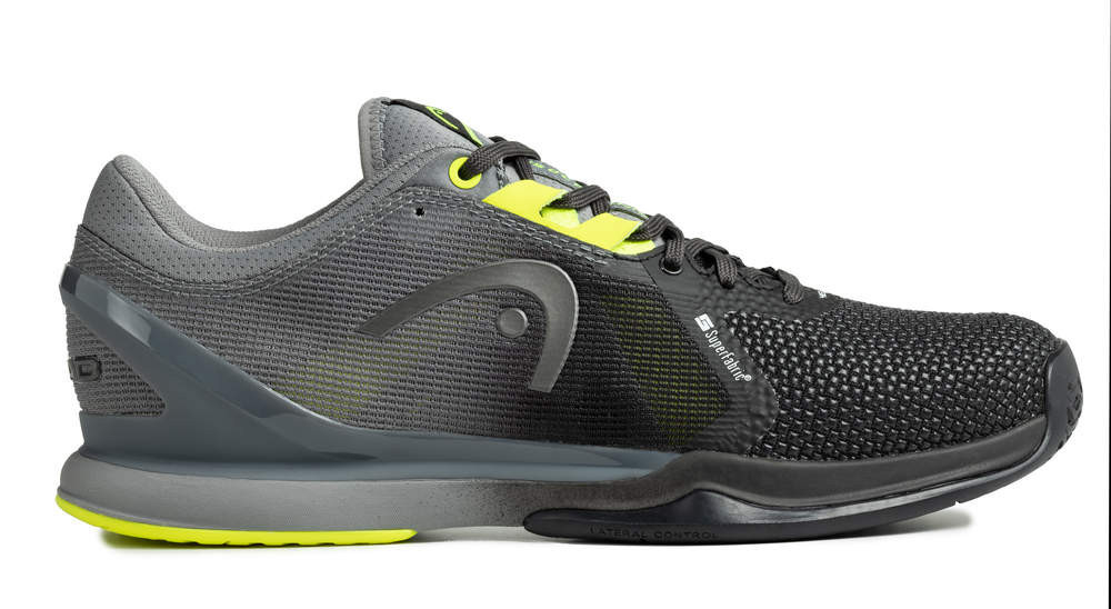 Мужские кроссовки теннисные Head Sprint Pro 3.0 SF Men - black/yellow