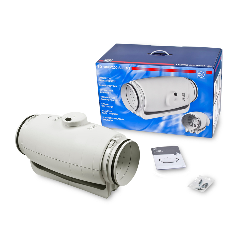 Канальный вентилятор Soler Palau TD-1000/200 SILENT 3V (220-240V50/60HZ) N8