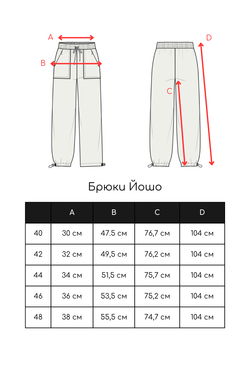 Брюки свободные медицинские женские Йошо, индиго