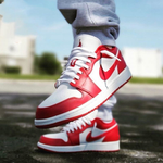 Jordan 1 Low Gym Red White GS