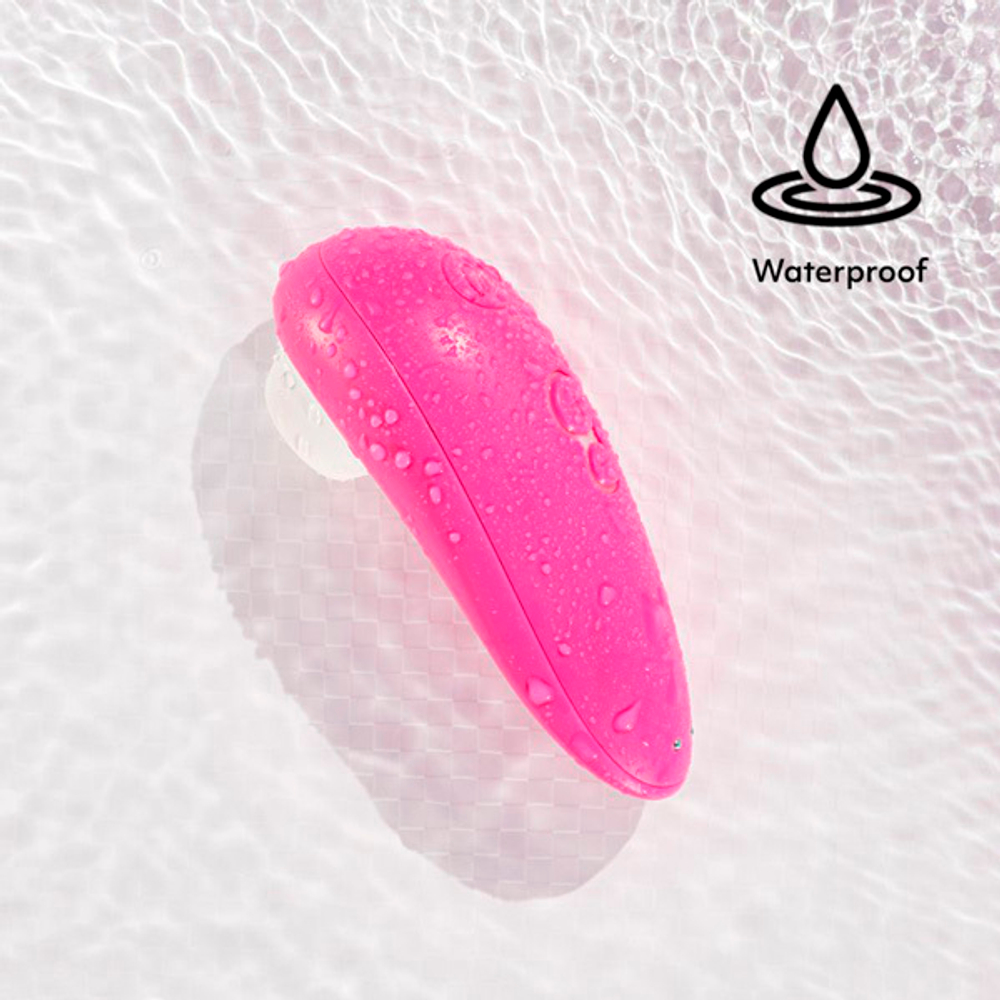 Розовый бесконтактный клиторальный стимулятор 11,7см Womanizer Starlet 3 Pink WZ231SGD