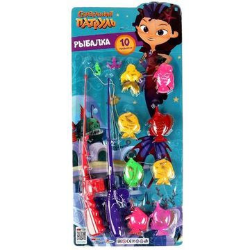 Игра рыбалка СКАЗОЧНЫЙ ПАТРУЛЬ магнит, блист.28*58,3*5см ИГРАЕМ ВМЕСТЕ
