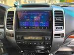 Магнитола для Toyota Land Cruiser Prado 120, Lexus GX470 (экран климата внизу, большая рамка) - Teyes CC4-PRO монитор 9.5" 2K QLED на Android 13, Быстрейшая, Snapdragon 778G, ИИ, CarPlay, DSP, 4G SIM-слот