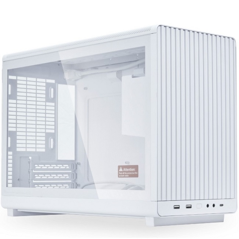 Корпус Mini-Tower Lian Li TG Bottom Dust Filter, Micro-ATX, White (G99.A3W.10R)