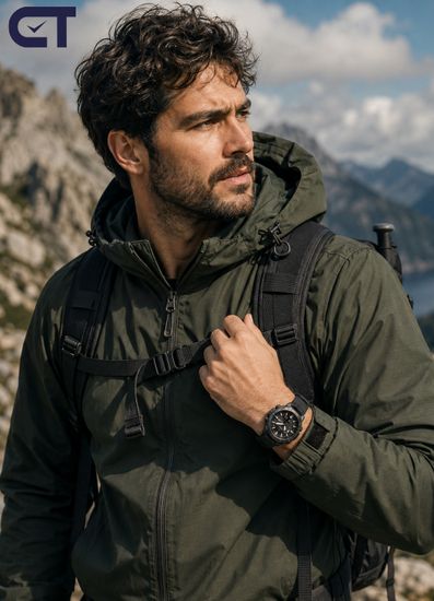 CASIO PRW-6900Y-1DR PRO TREK мужские наручные часы — PRO TREK с металлическим восьмиугольным безелем, Triple Sensor и радиосинхронизацией