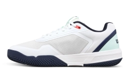 Теннисные кроссовки Wilson Court Glide - white/bay/fiery coral