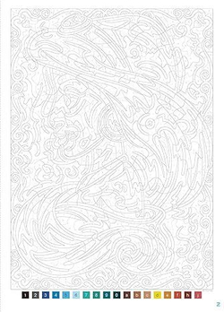 Раскраска по номерам Coloriages mysteres Disney - Великая классика, портреты, 128стр.