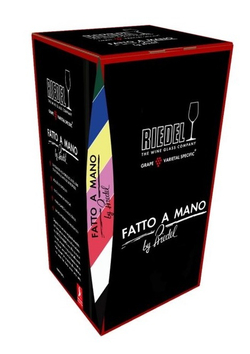 Fatto a Mano - Фужер Champagne Wine Glass 445 мл хрустальное стекло с бирюзовой ножкой (stemglass)