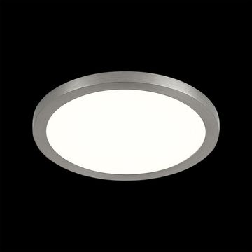 Встраиваемый светодиодный светильник с диммером CLD50R081 хром матовый 8W 3000K Омега Citilux