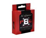 AZURA Шнур плетеный X Game PE Х8 150м Fiery Red #0.8 0.148мм 6.3кг 14lb