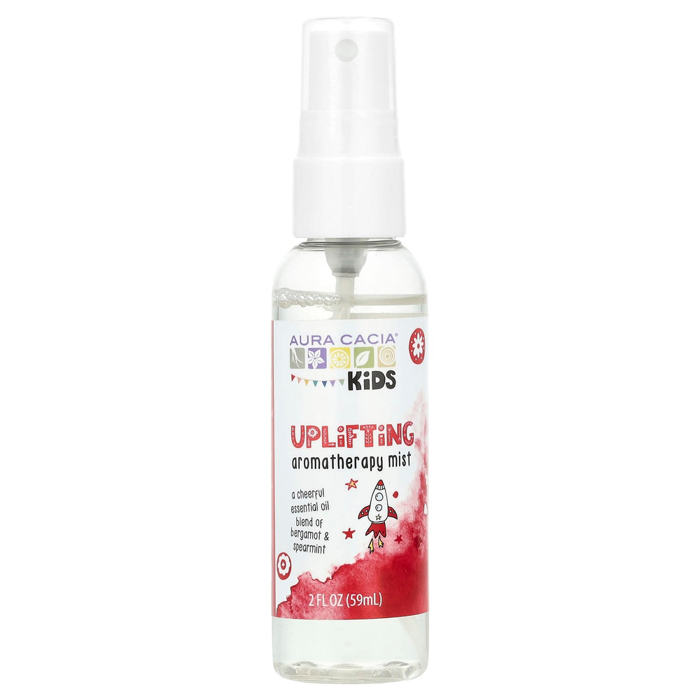 Aura Cacia, Kids, бодрящий ароматерапевтический спрей, 59 мл (2 жидк. унц.)